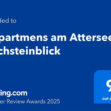 Moderne Am Attersee Dachsteinblick - Ruhige Lage Mit Traumhaften Blick Ins Salzkammergut Nußdorf am Attersee