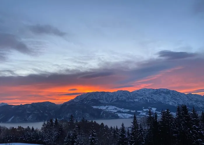 Moderne Am Attersee Dachsteinblick - Ruhige Lage Mit Traumhaften Blick * نسدورف ام اترسي